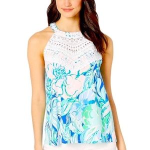 Lilly Pulitzer Dawn Top in Party Thyme